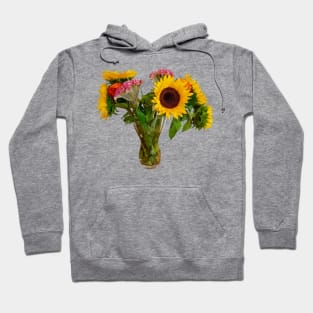 Sunflowers in a Vase Hoodie